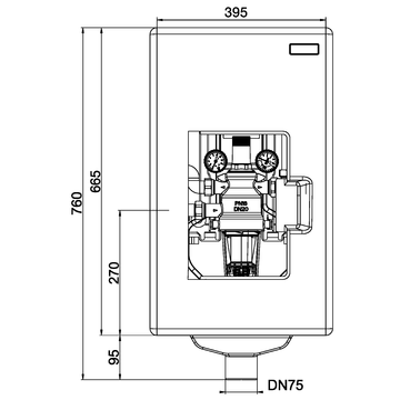 AFRISO Hauswasser-System-Center HWSC BEF 98990