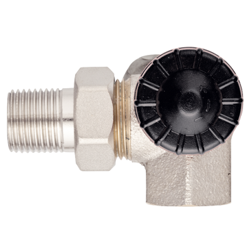 AFRISO Thermostat-Ventilunterteil Vario M Winkel-Eck rechts DN15 Rp1/2 x R1/2 DRA 96100