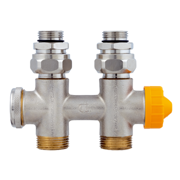 AFRISO Thermostat-Kombiblock Vario-DP Durchgang G1/2IG RUE 95450