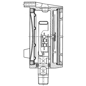 Afriso Rohrfeder-Standardmanometer Process-Gauge Typ D1