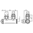 AFRISO Thermostat-Kombiblock Vario-DP Eck R1/2IG BEF 92530