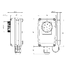 AFRISO Gehäuse-Raumthermostat GRT/ETR 0/60C, von außen einstellbar BEF 75740