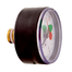 AFRISO Heizungsmanometer HZ 63 0/4bar 3/8 mit PTFE-Dichtring axial rote Marke 2,5bar SAL 15440