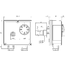 AFRISO Gehäuse-Doppelthermostat GDT/8RS 0/90C (100C), Schaftlänge: 100mm BEF 76600