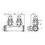 AFRISO Thermostat-Kombiblock Vario THK M Eck DN15 G1/2 AG BEF 92850