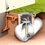 Afriso Oil tank conversion kit II + III for rainwater harvesting in gardens