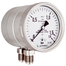 Afriso Spring-diaphragm pressure gauges for chemical applications for differential pressure - overload protected