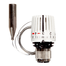 AFRISO Thermostat-Regelkopf 323 KD FN mit 0-Stellung weiß/schwarz 2m Danfoss VOR 92770