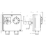AFRISO Gehäuse-Doppelthermostat GDT/8HR 0/90C - 0/90C, Schaftlänge: 100mm BEF 76580