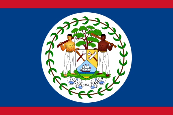 Belize Flagge